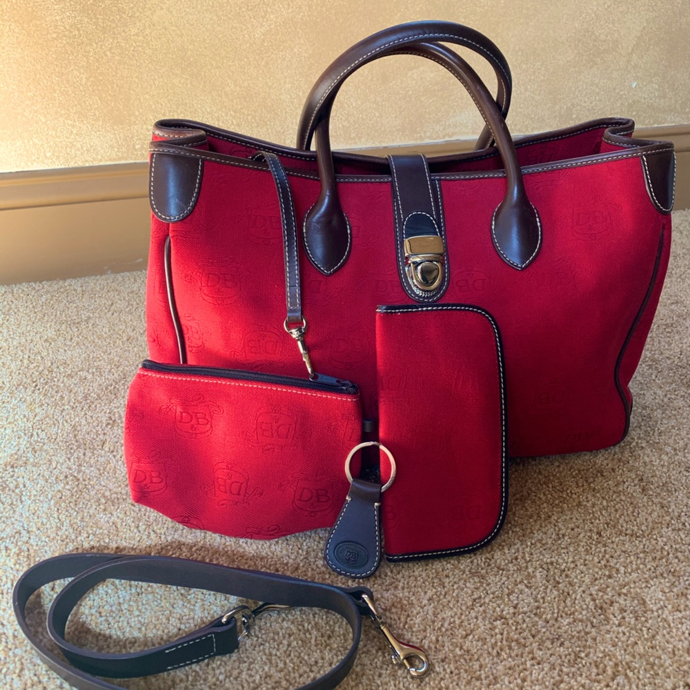 DOONEY and BOURKE Red Satchel bag